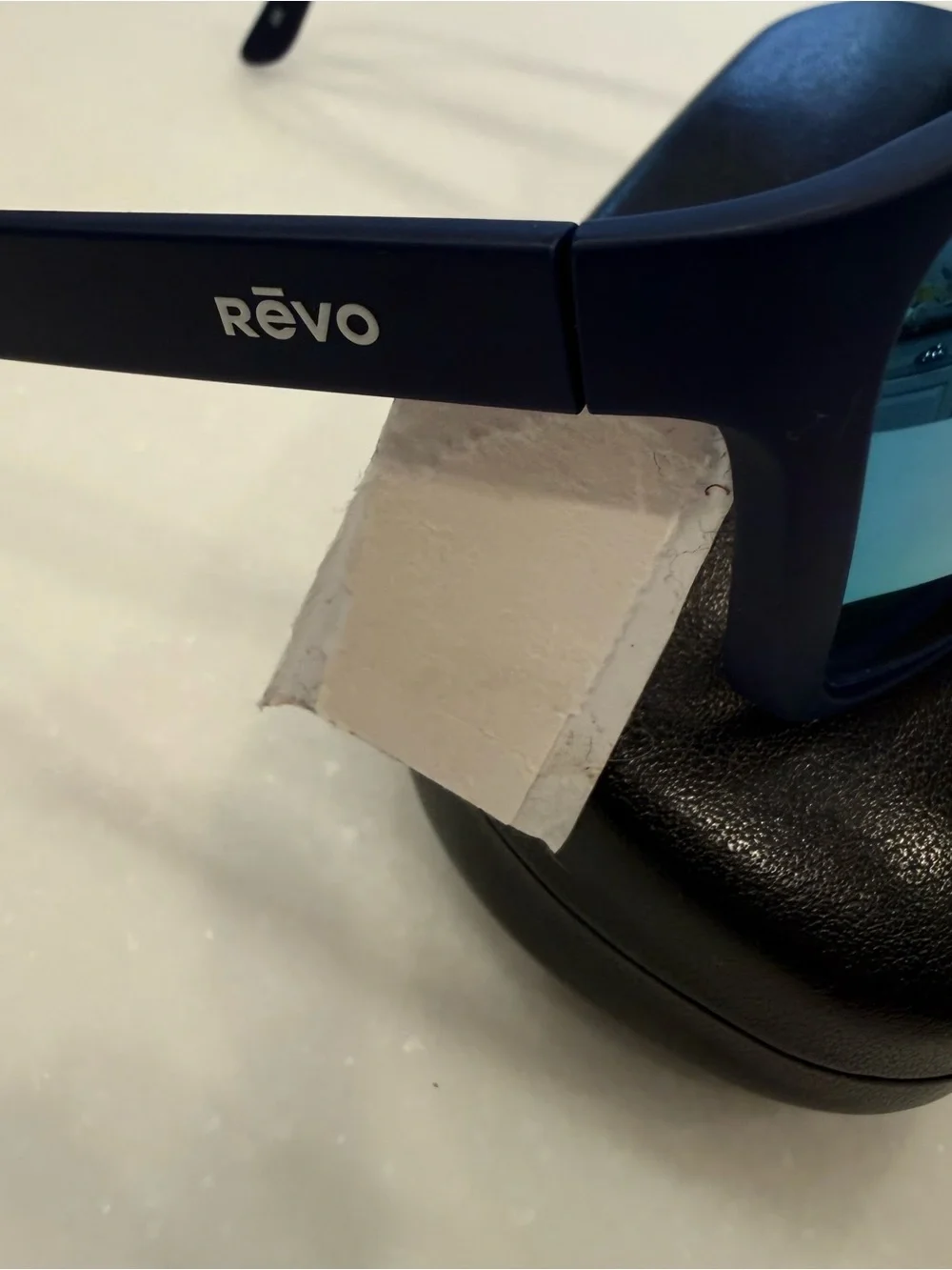 REVO ECLIPSE Matte Blue Men's Sunglasses Blue Polarized Lenses  RE 1189 05 BLP